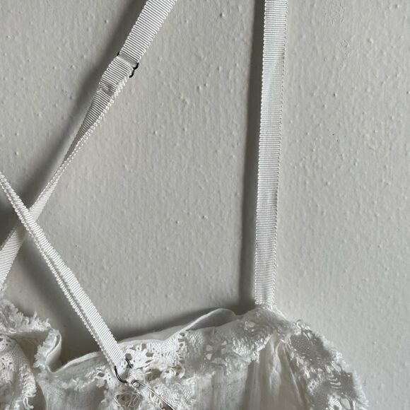 Revolve Free People Shailee White Crochet Mini Dress - Picture 7 of 16